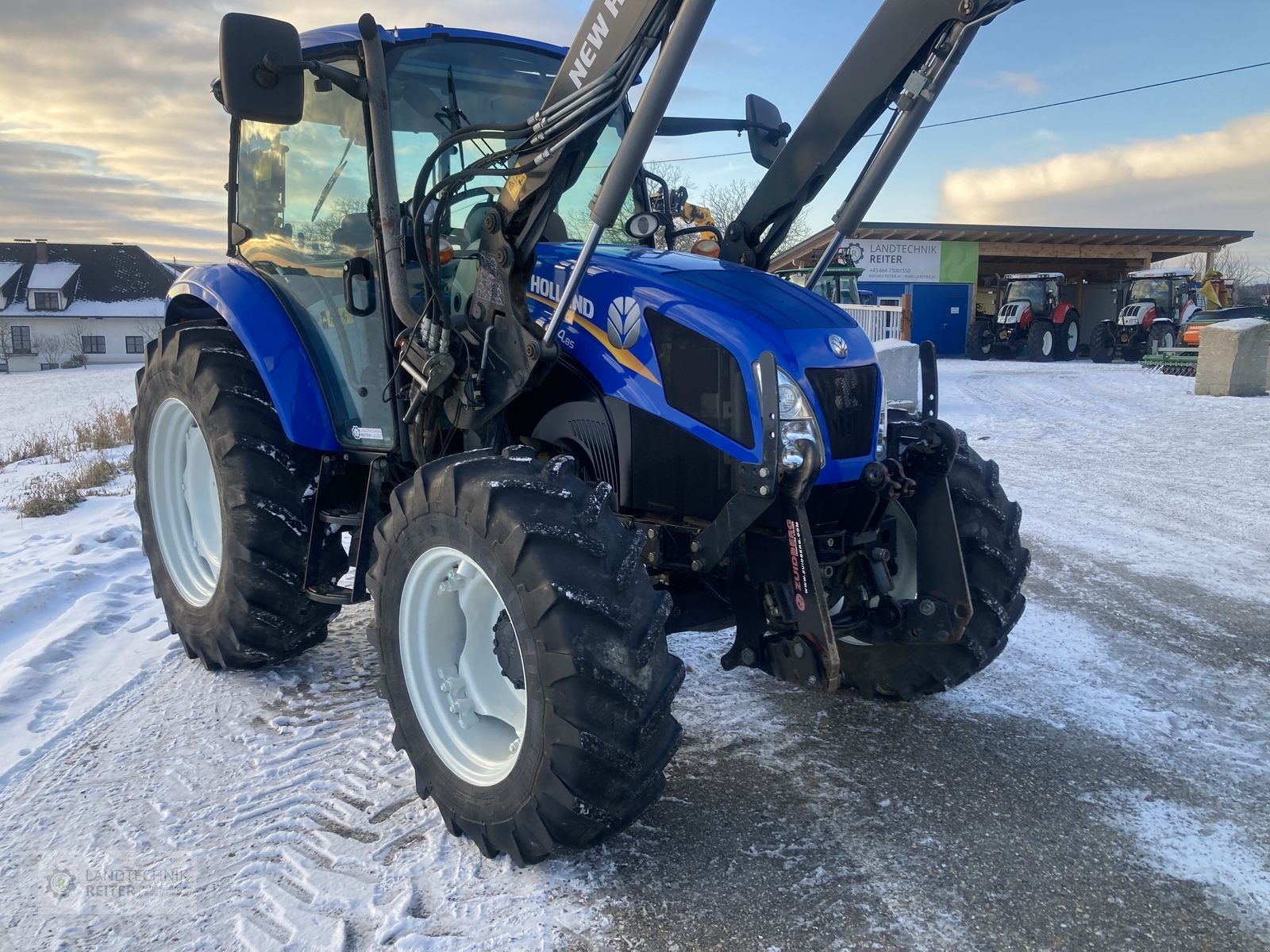 Traktor des Typs New Holland T4.85, Gebrauchtmaschine in Arnreit (Bild 10)