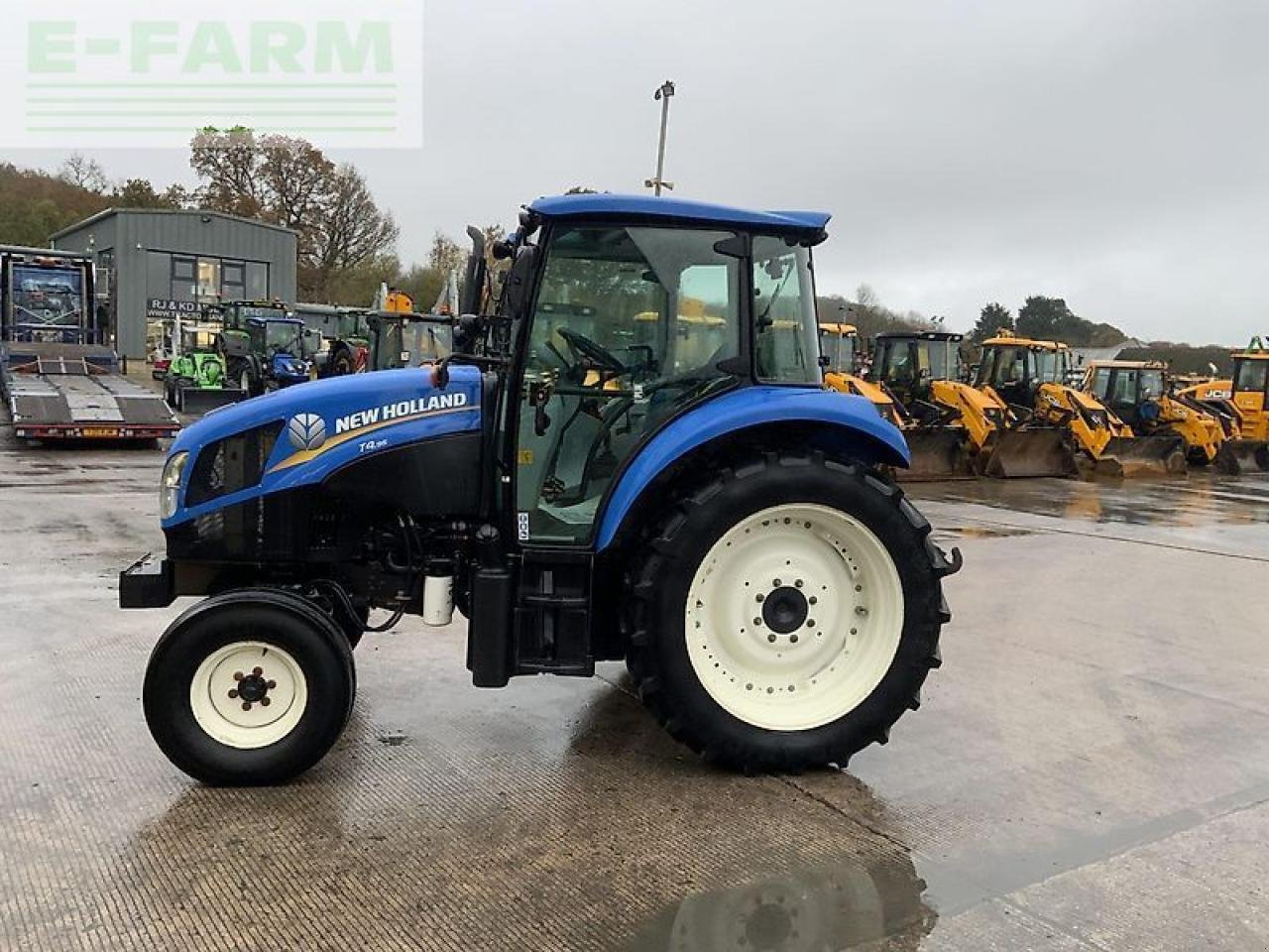 Traktor of the type New Holland t4.95 tractor (st21588), Gebrauchtmaschine in SHAFTESBURY (Picture 5)