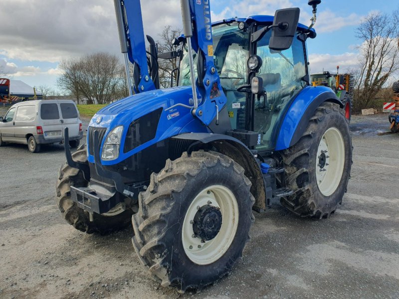 Traktor Türe ait New Holland T5 100, Gebrauchtmaschine içinde DOMFRONT (resim 1)