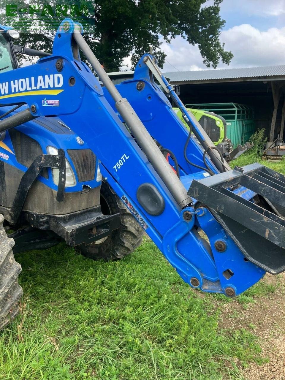 Traktor van het type New Holland t5-105, Gebrauchtmaschine in PONTIVY (56 - MORBIHAN) (Foto 5)