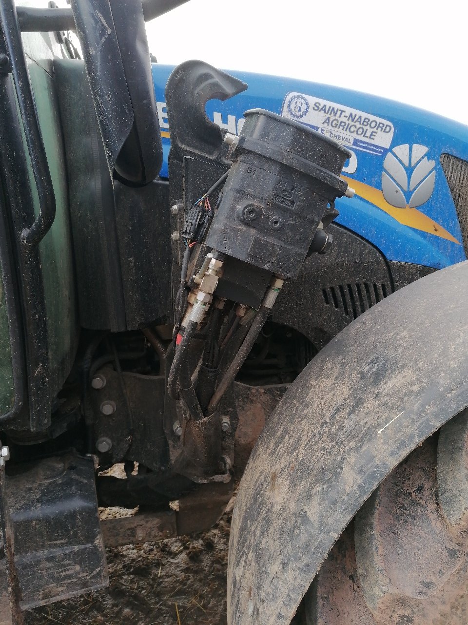 Traktor del tipo New Holland T5,95 DC, Gebrauchtmaschine en Saint-Nabord (Imagen 10)