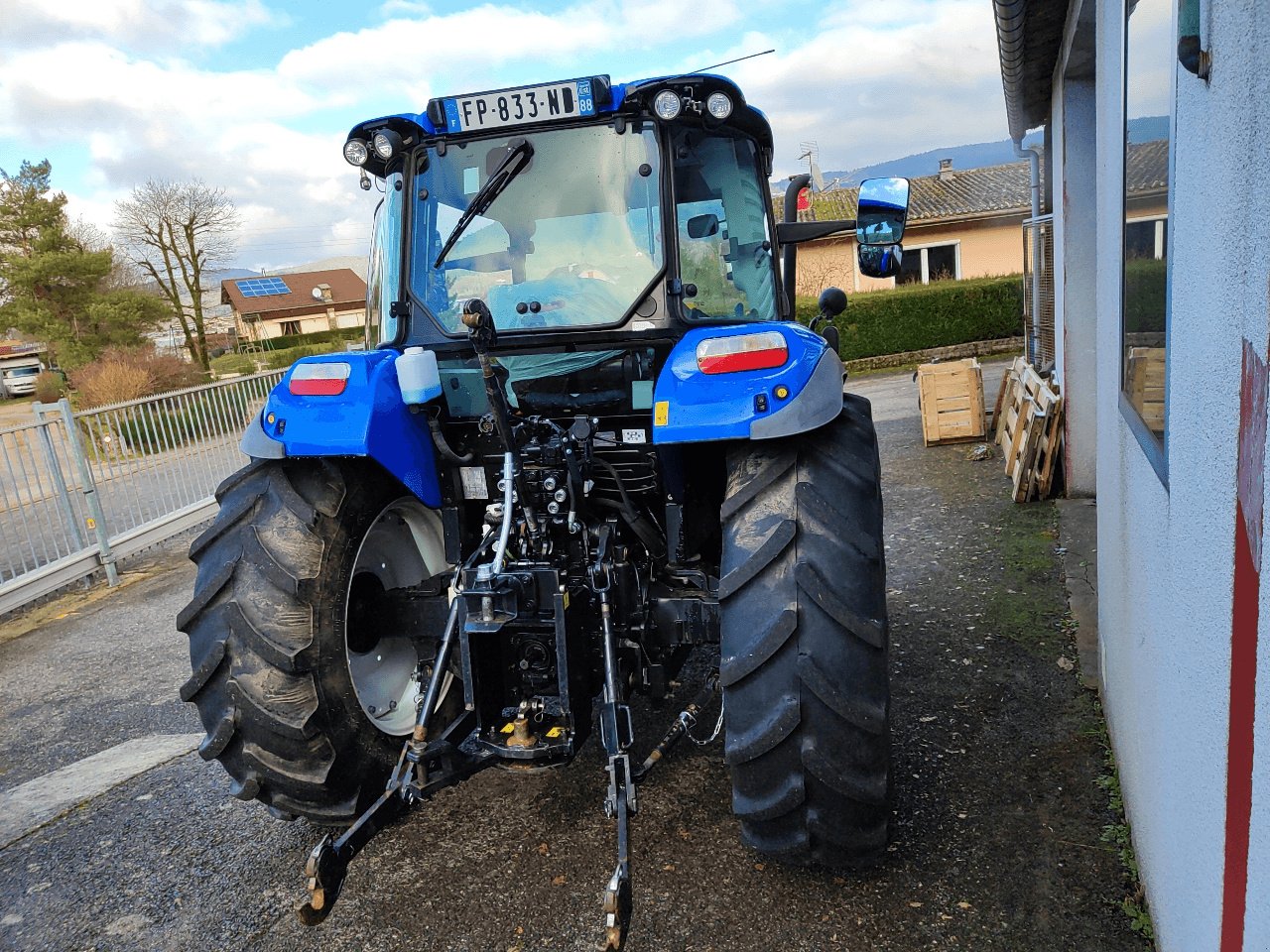 Traktor Türe ait New Holland T5,95 DC, Gebrauchtmaschine içinde Chauvoncourt (resim 7)