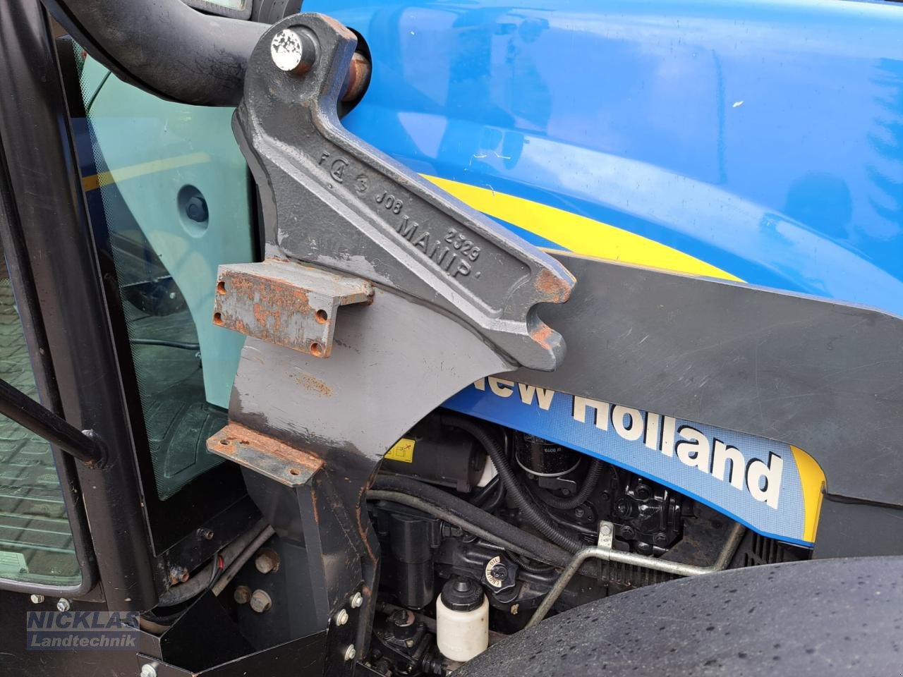 Traktor del tipo New Holland T5050, Gebrauchtmaschine en Schirradorf (Imagen 11)