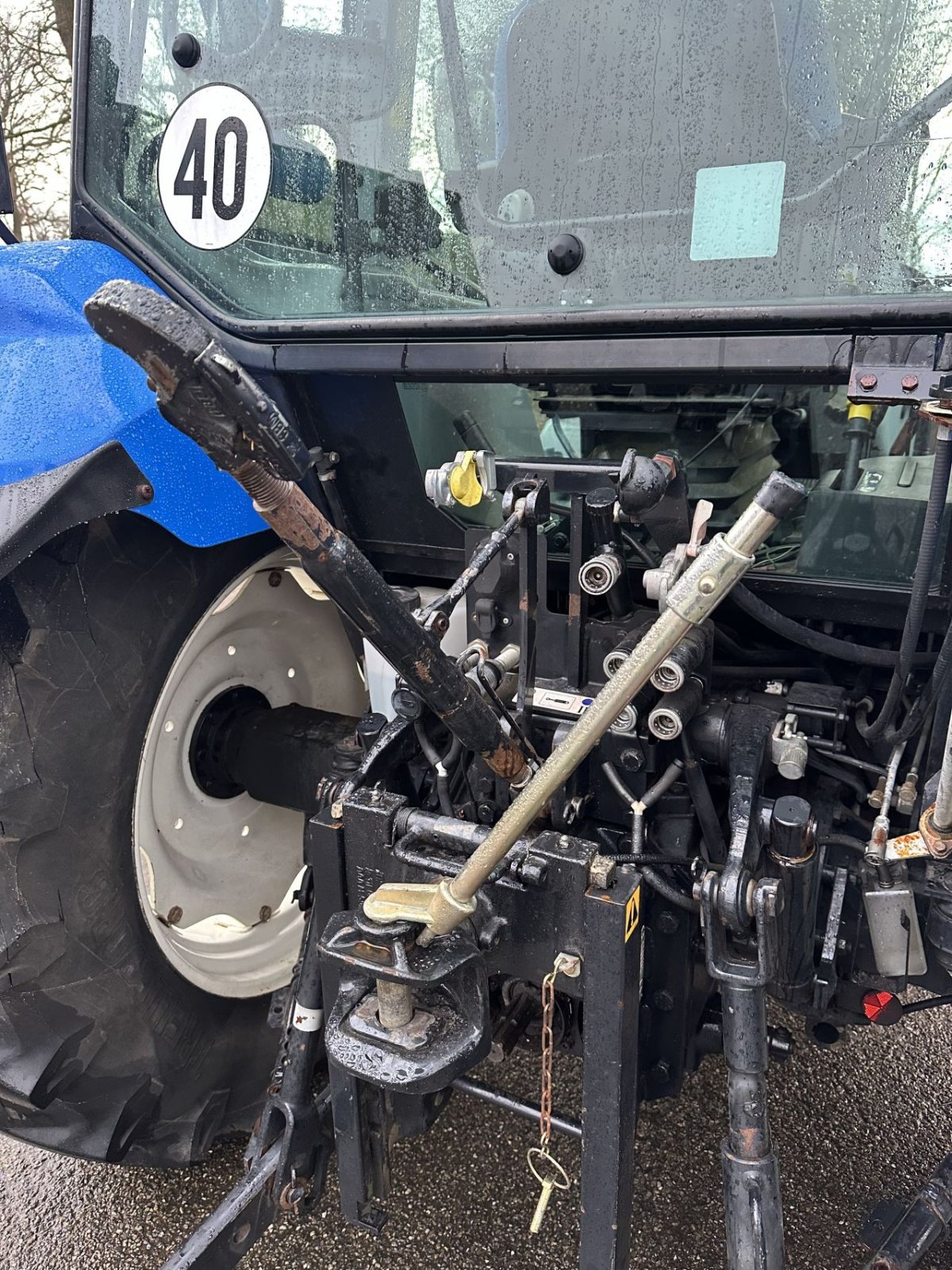 Traktor van het type New Holland T5050, Gebrauchtmaschine in Rossum (Foto 8)