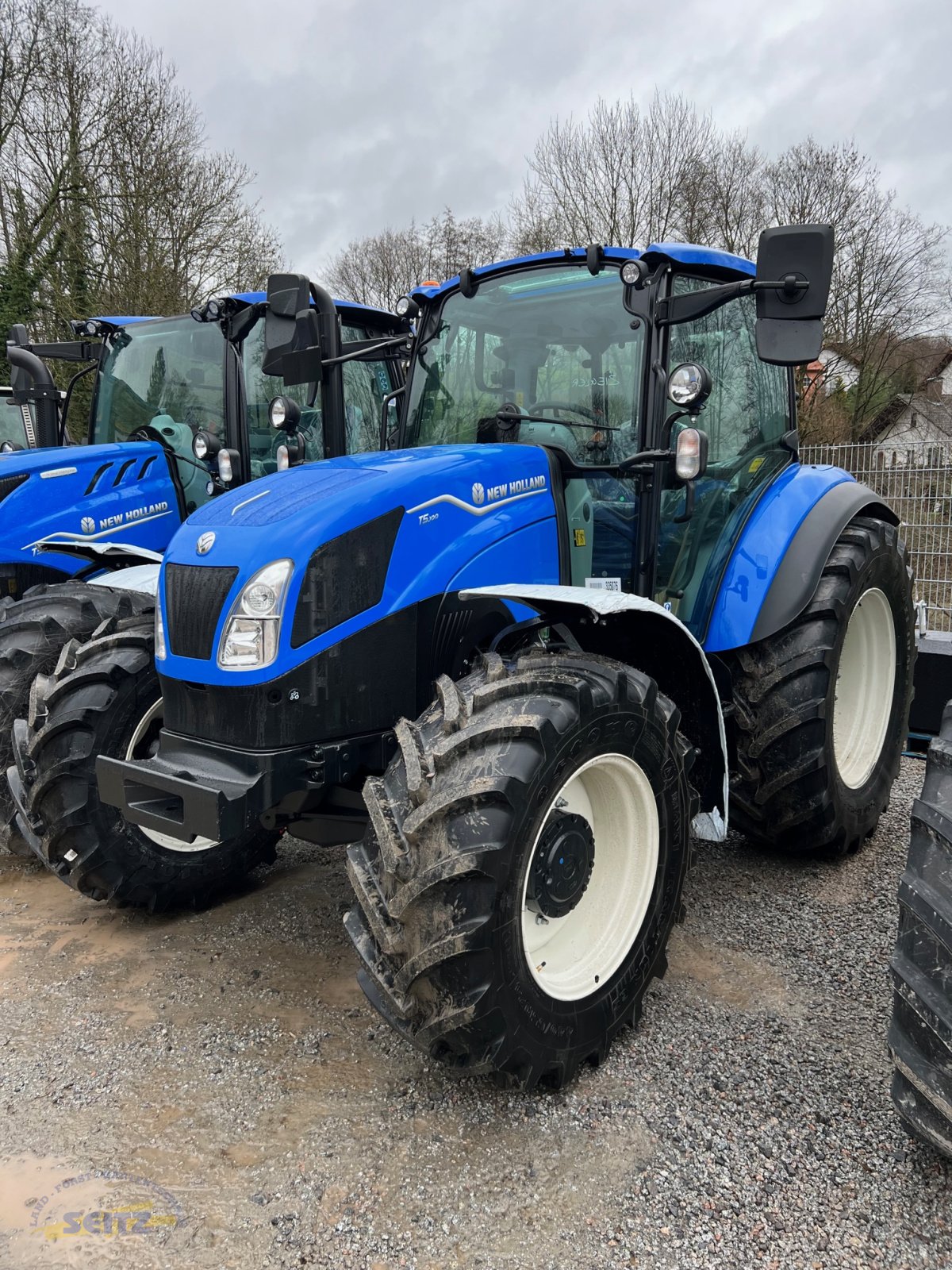 Traktor tipa New Holland T5.100 DC 1.5 HD, Neumaschine u Lindenfels-Glattbach (Slika 1)