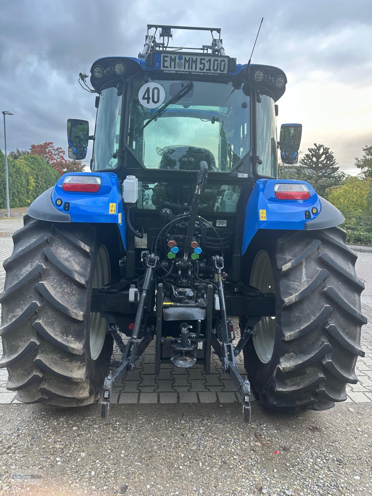 Traktor des Typs New Holland T5.100, Gebrauchtmaschine in Malterdingen (Bild 3)