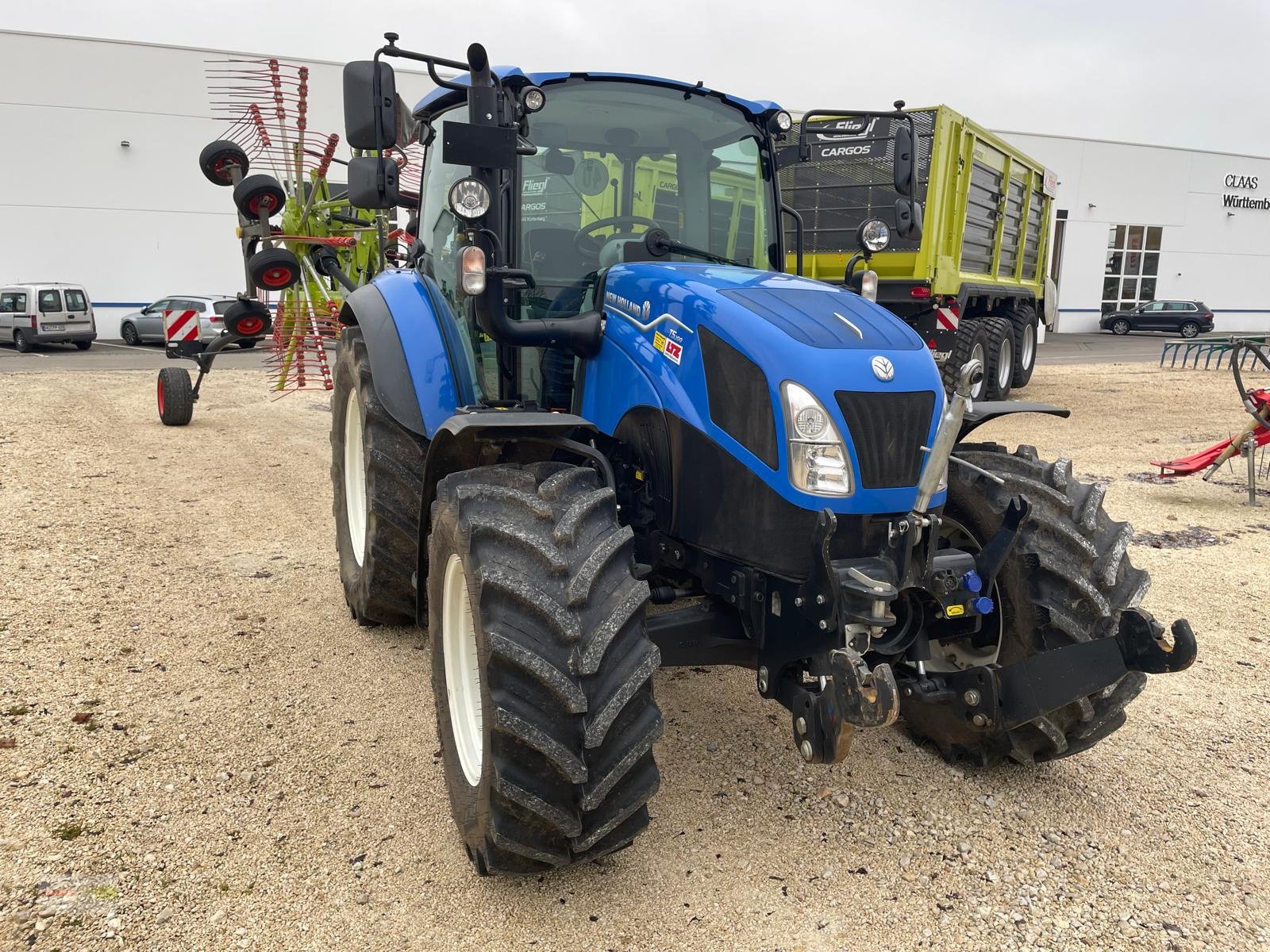 Traktor Türe ait New Holland T5.100, Gebrauchtmaschine içinde Langenau (resim 1)