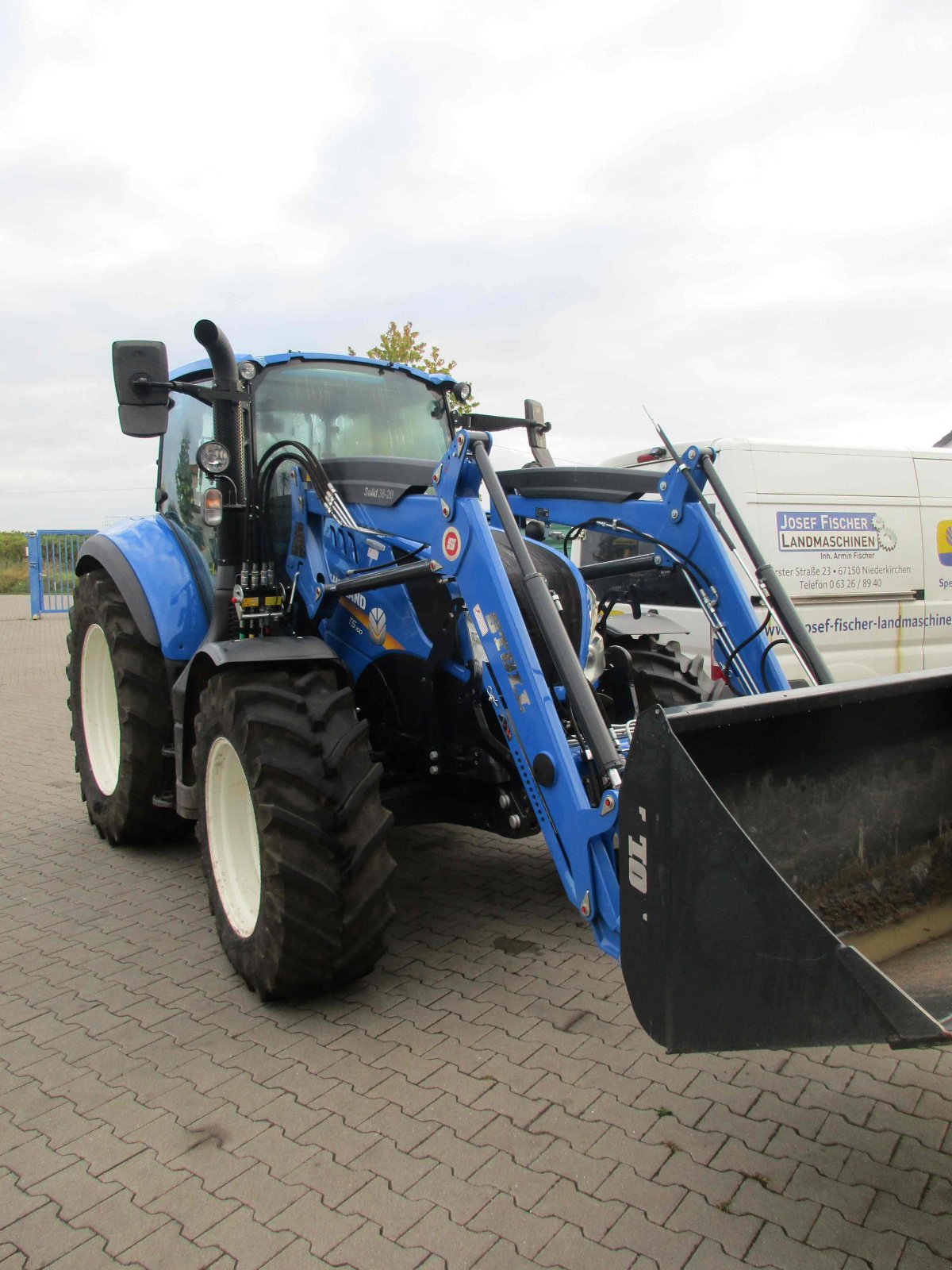 Traktor van het type New Holland T5.100EC, Gebrauchtmaschine in Niederkirchen (Foto 1)