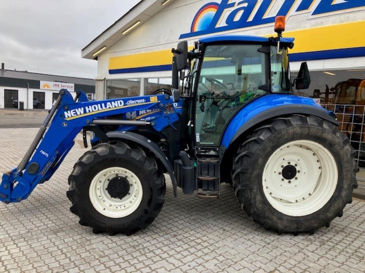 Traktor Türe ait New Holland T5.105 Dual Command, Gebrauchtmaschine içinde Herning (resim 8)