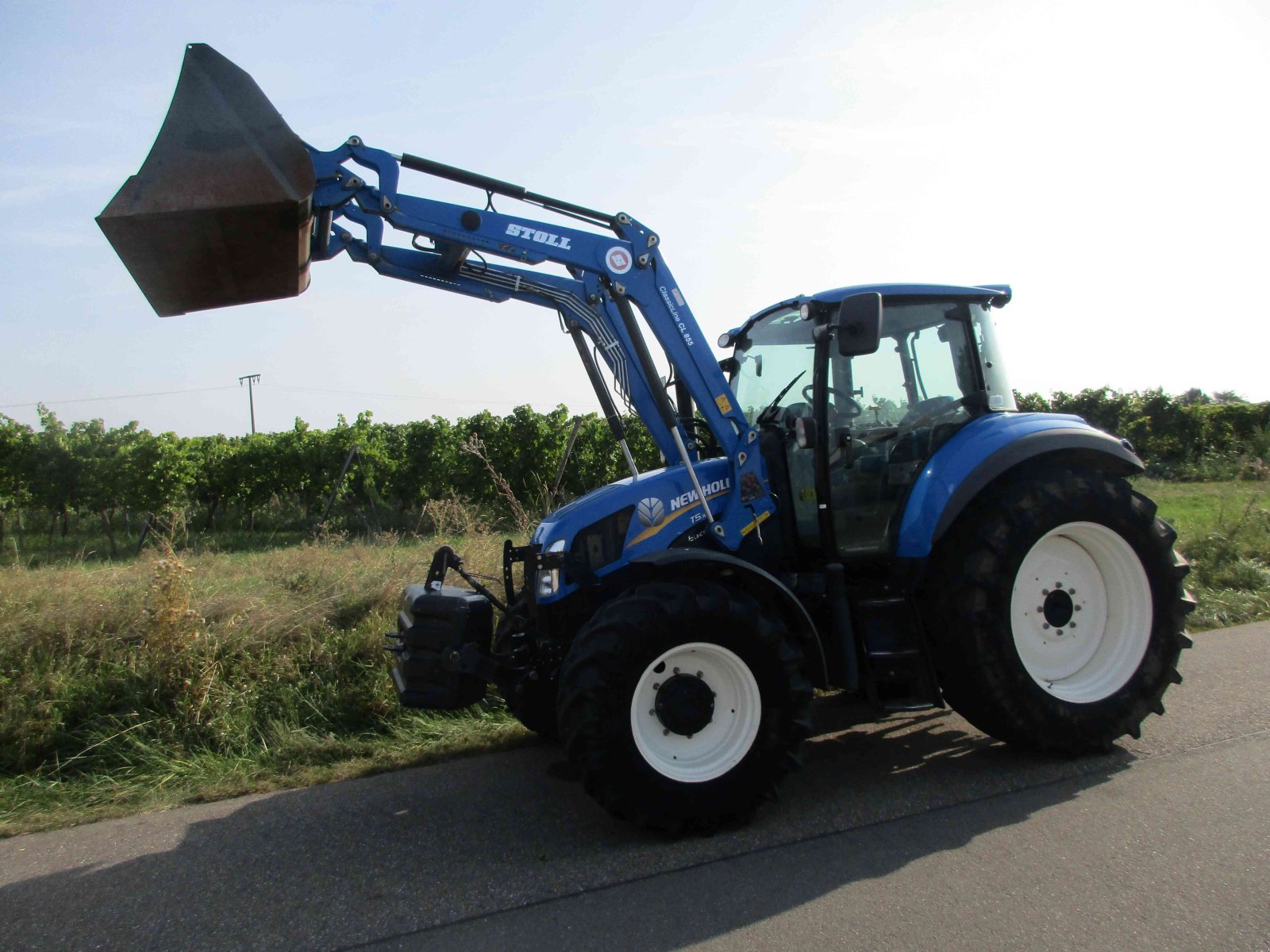 Traktor typu New Holland T5.105 EC, Gebrauchtmaschine w Niederkirchen (Zdjęcie 1)