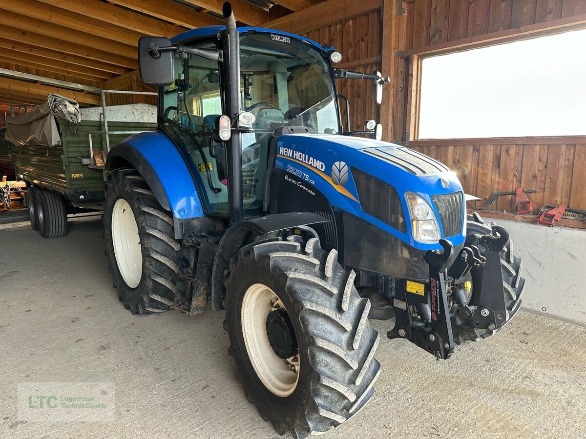 Traktor typu New Holland T5.105 Electro Command, Gebrauchtmaschine v Großpetersdorf (Obrázok 1)