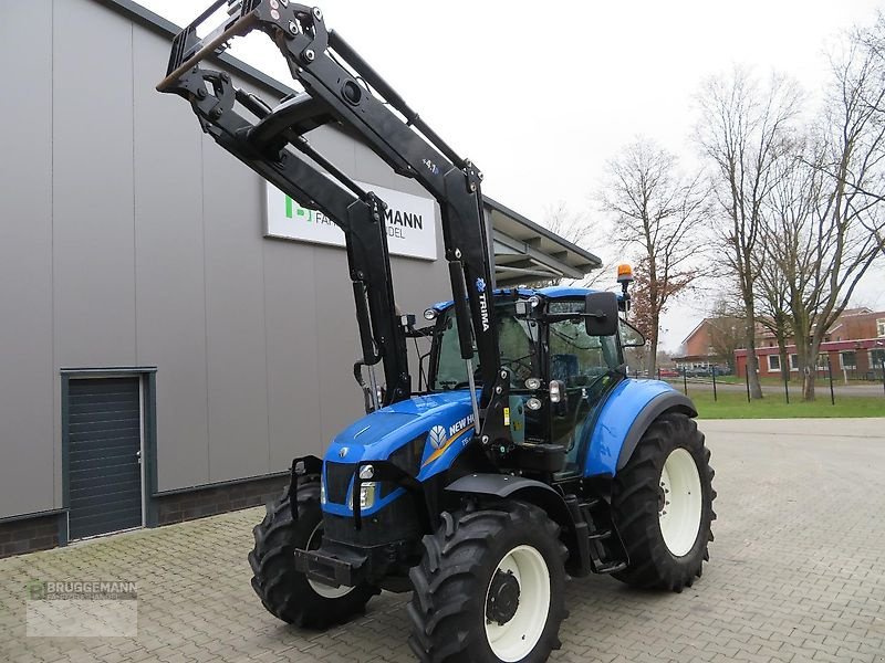 Traktor del tipo New Holland T5.105 mit Industriefrontlader, Druckluftanlage, Klimaanlage, Gebrauchtmaschine en Meppen (Imagen 7)