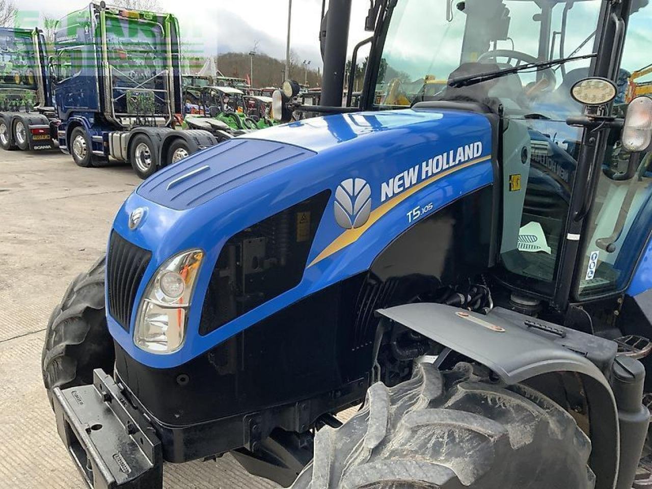 Traktor Türe ait New Holland t5.105 tractor (st21908), Gebrauchtmaschine içinde SHAFTESBURY (resim 13)