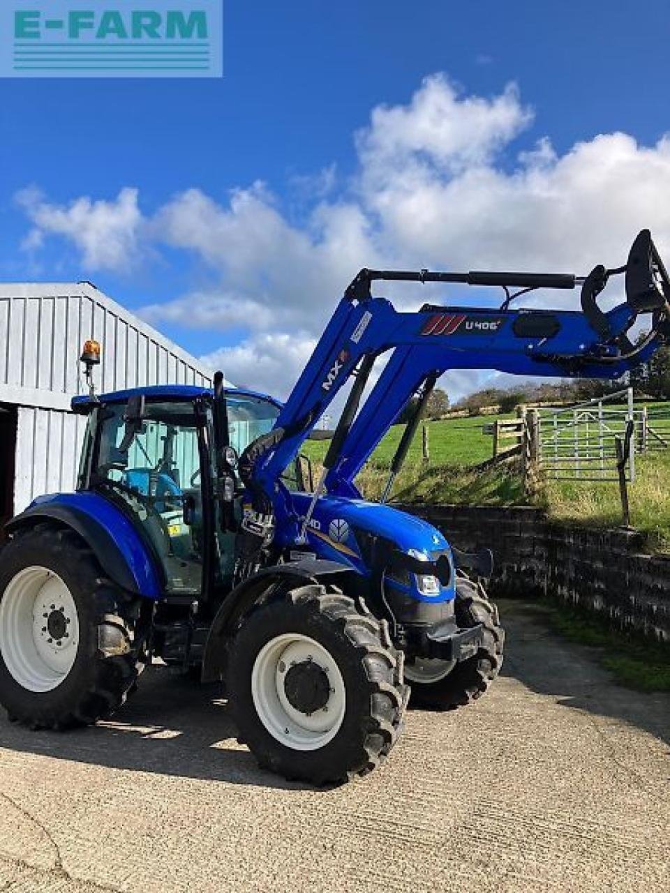 Traktor of the type New Holland t5.105, Gebrauchtmaschine in SHREWSBURRY (Picture 2)