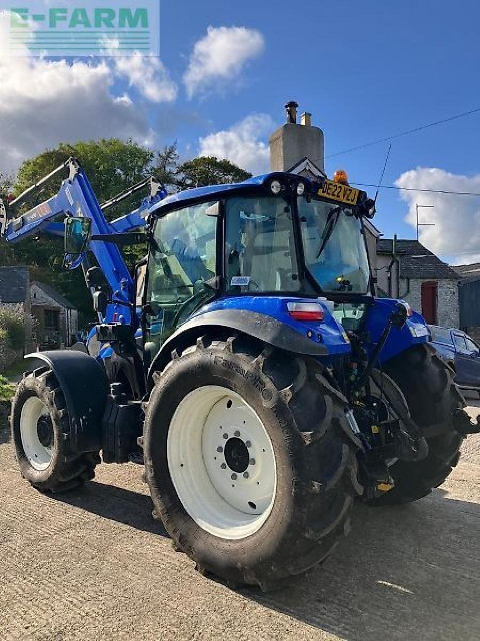 Traktor of the type New Holland t5.105, Gebrauchtmaschine in SHREWSBURRY (Picture 3)