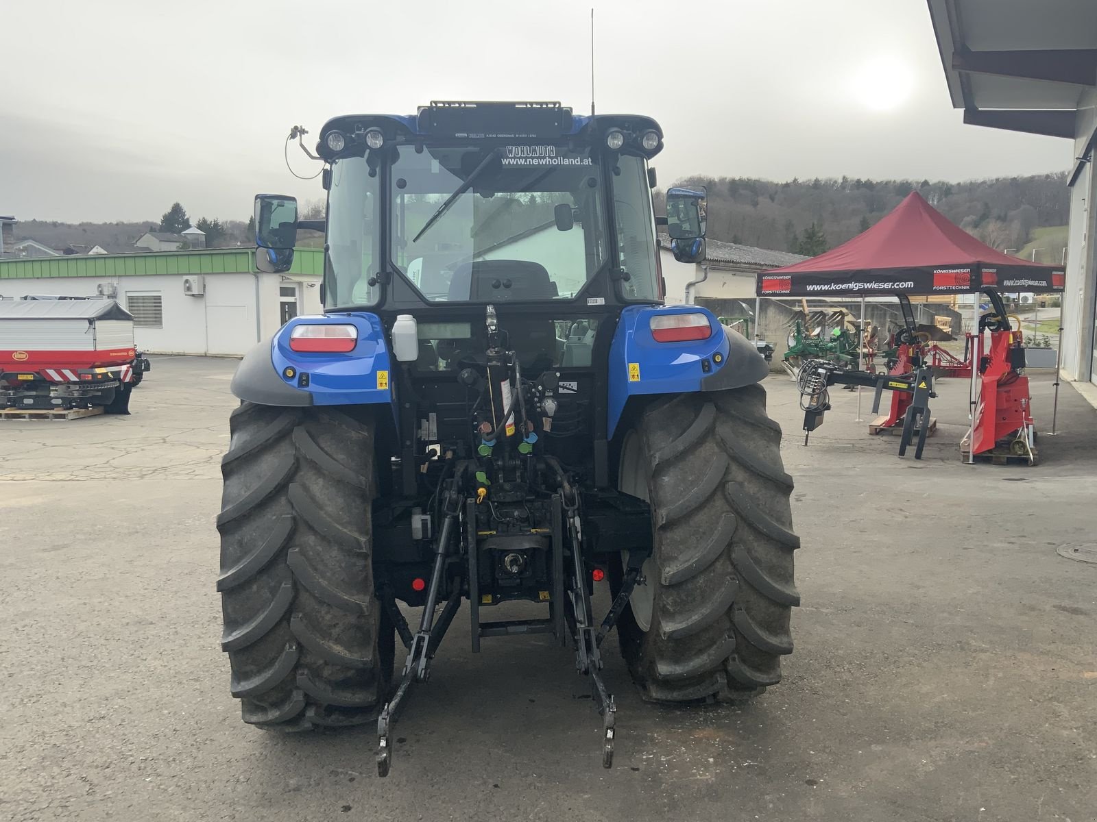 Traktor Türe ait New Holland T5.110 Dual Command, Vorführmaschine içinde Bad Gleichenberg (resim 8)