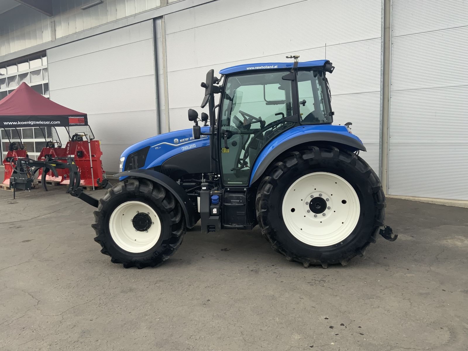 Traktor Türe ait New Holland T5.110 Dual Command, Vorführmaschine içinde Bad Gleichenberg (resim 14)