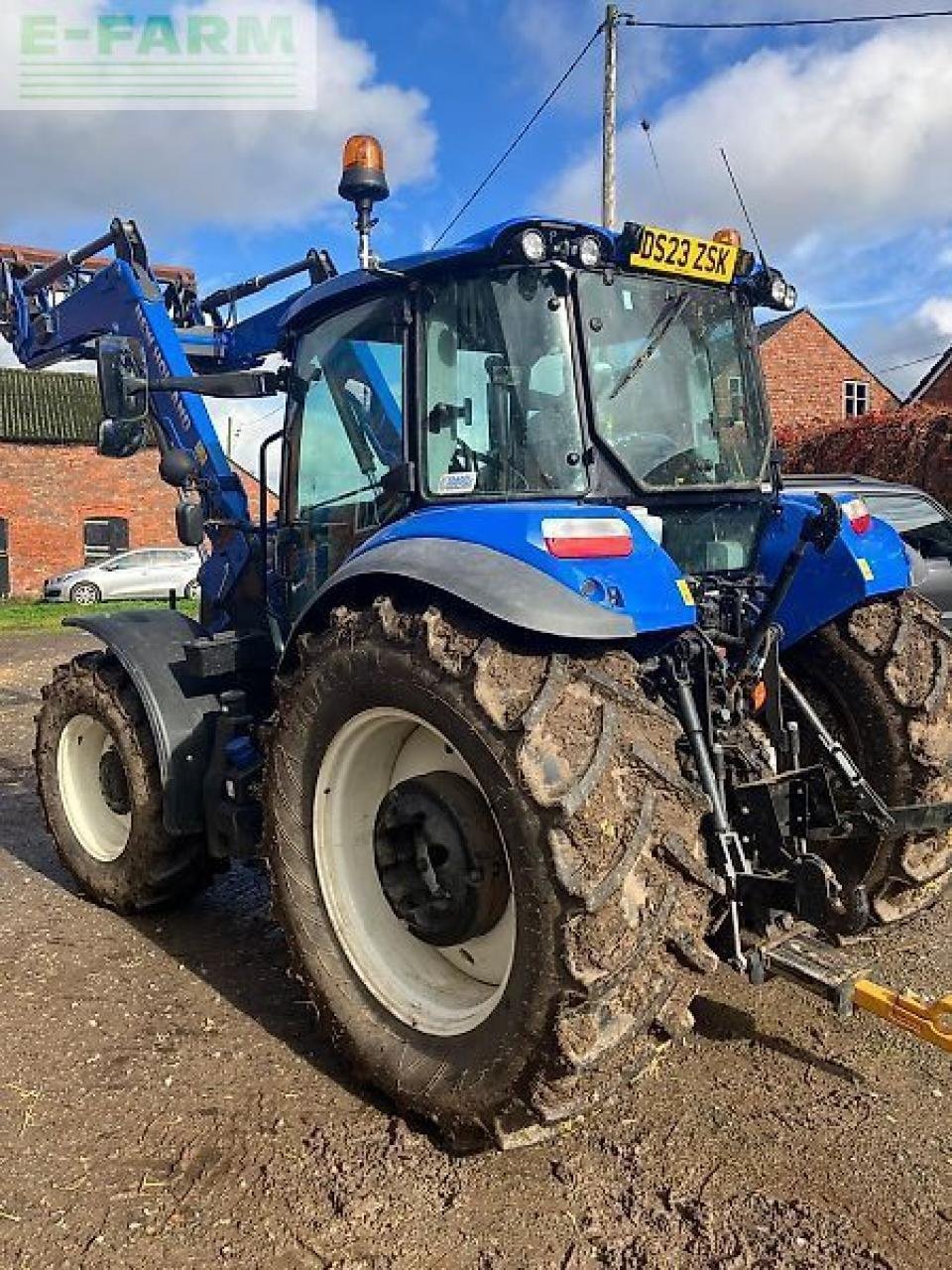 Traktor του τύπου New Holland t5.110, Gebrauchtmaschine σε SHREWSBURRY (Φωτογραφία 5)