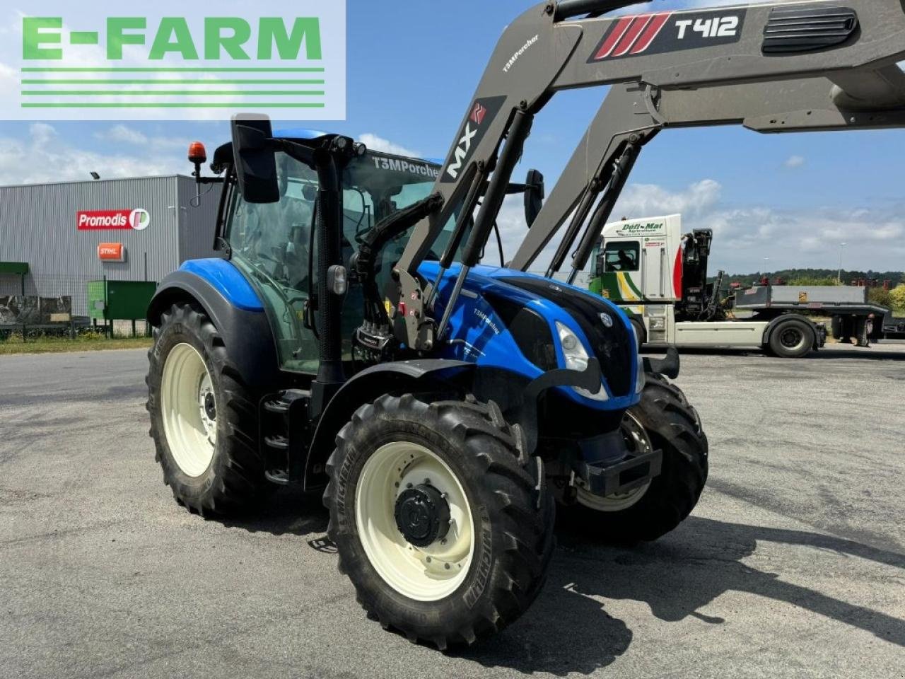 Traktor del tipo New Holland t5.120 dynamic command, Gebrauchtmaschine en Ytrac (Imagen 2)