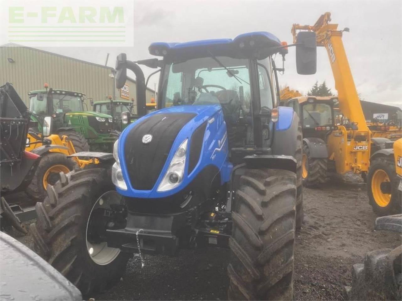 Traktor of the type New Holland t5.120 dynamic command, Gebrauchtmaschine in SHREWSBURRY (Picture 9)