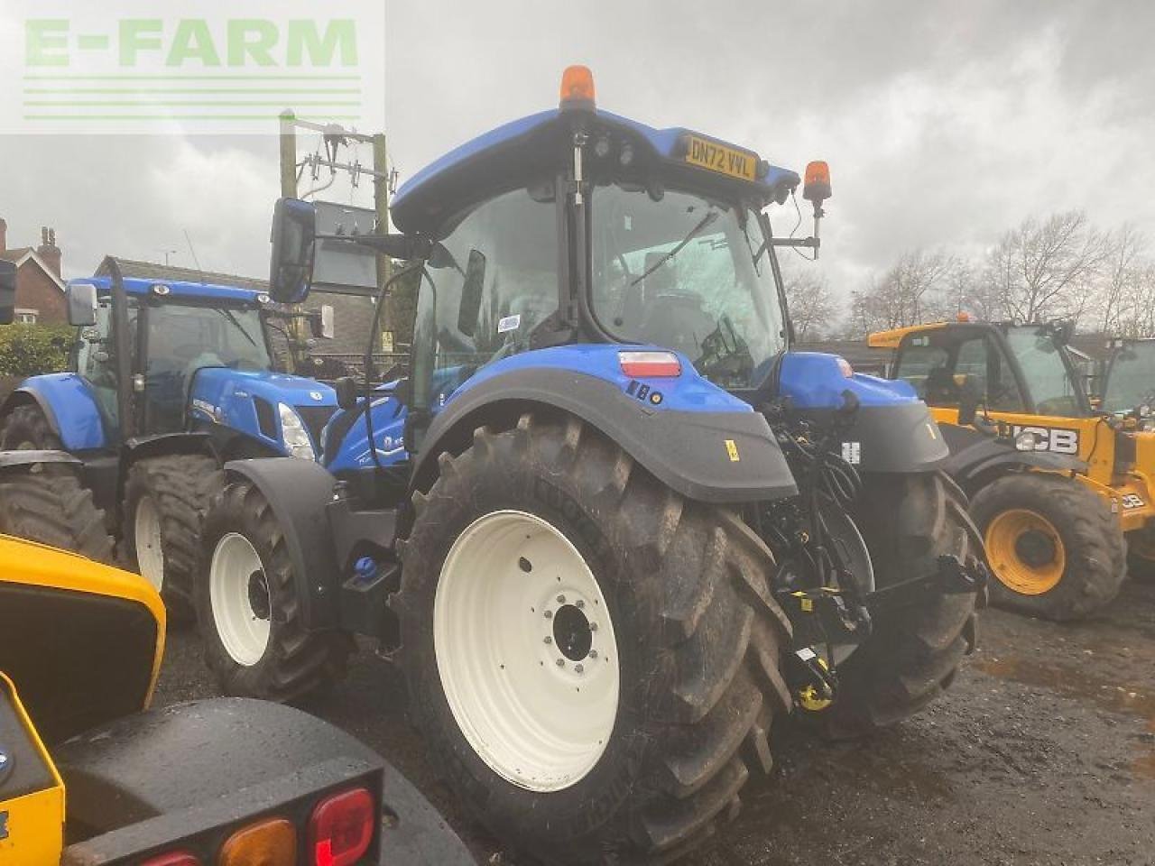 Traktor du type New Holland t5.120 dynamic command, Gebrauchtmaschine en SHREWSBURRY (Photo 8)