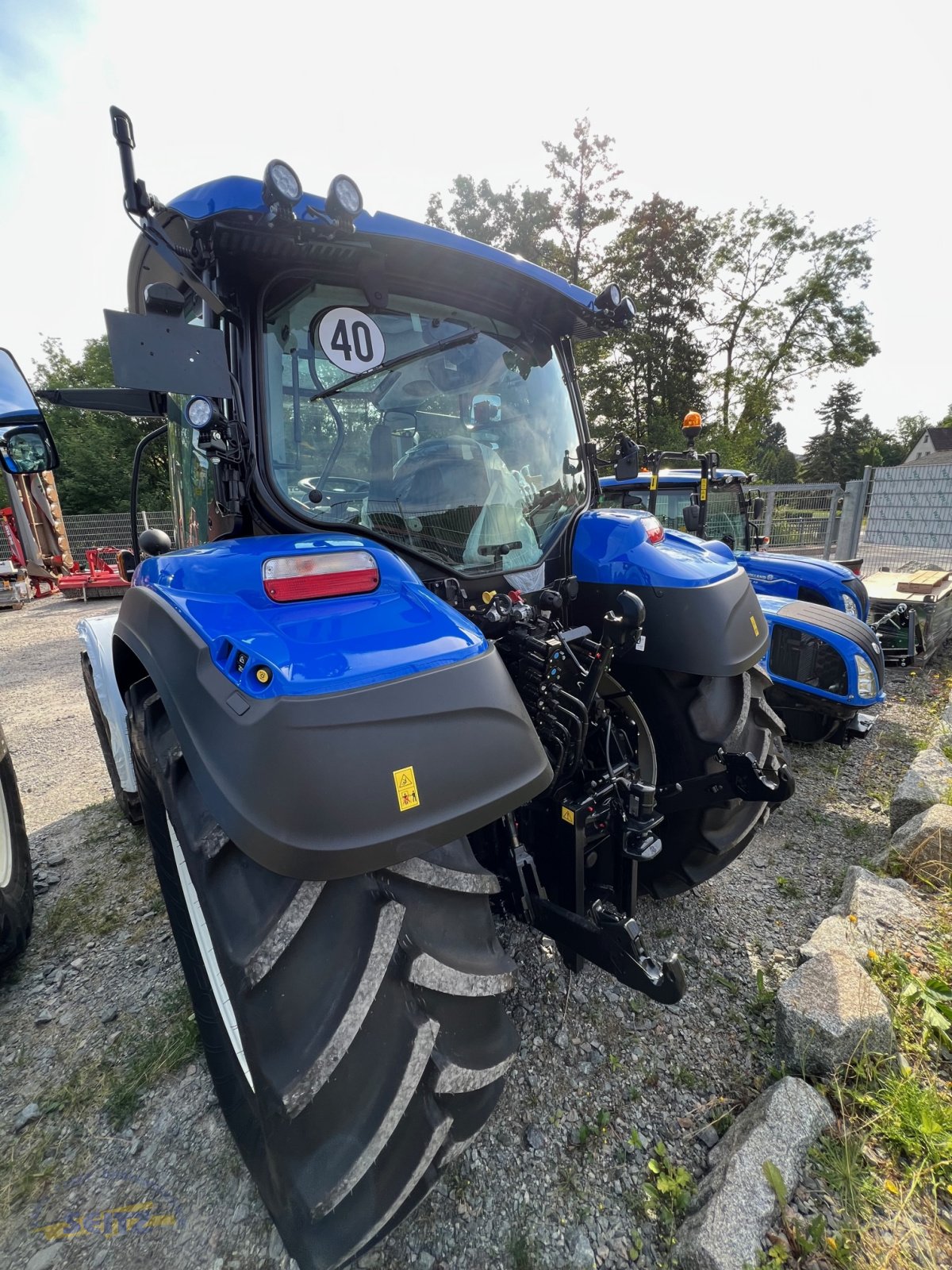 Traktor van het type New Holland T5.120 Dynamic Command, Neumaschine in Lindenfels-Glattbach (Foto 7)