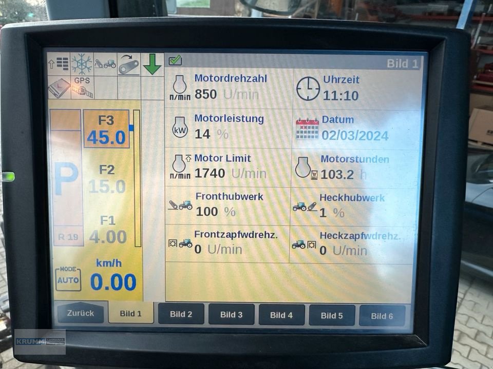 Traktor typu New Holland T5.120, Gebrauchtmaschine w Malterdingen (Zdjęcie 7)