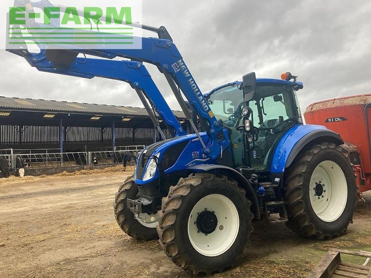 Traktor του τύπου New Holland t5.120, Gebrauchtmaschine σε SHREWSBURRY (Φωτογραφία 1)