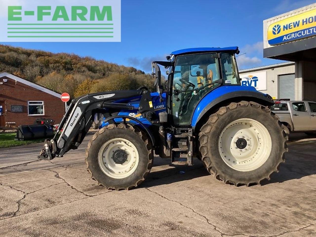 Traktor of the type New Holland t5.120, Gebrauchtmaschine in SHREWSBURRY (Picture 3)