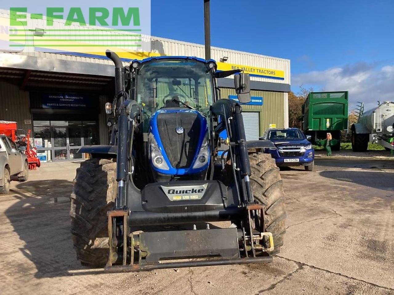 Traktor del tipo New Holland t5.120, Gebrauchtmaschine en SHREWSBURRY (Imagen 5)