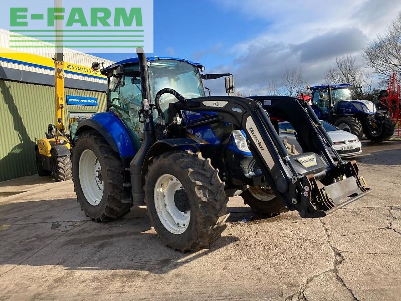 Traktor του τύπου New Holland t5.120, Gebrauchtmaschine σε SHREWSBURRY (Φωτογραφία 7)