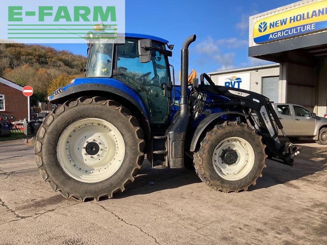 Traktor of the type New Holland t5.120, Gebrauchtmaschine in SHREWSBURRY (Picture 12)