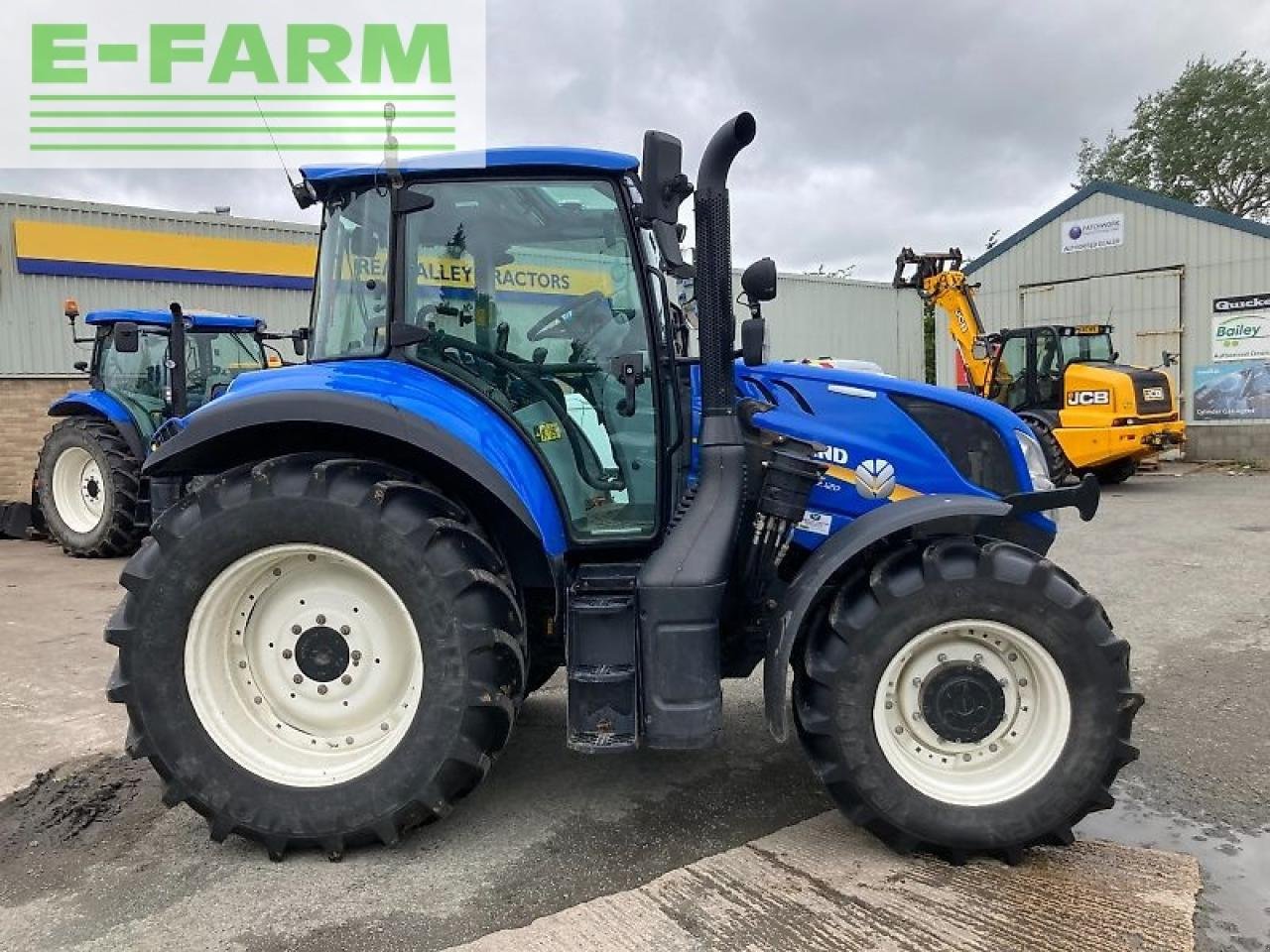 Traktor typu New Holland t5.120, Gebrauchtmaschine v SHREWSBURRY (Obrázok 4)