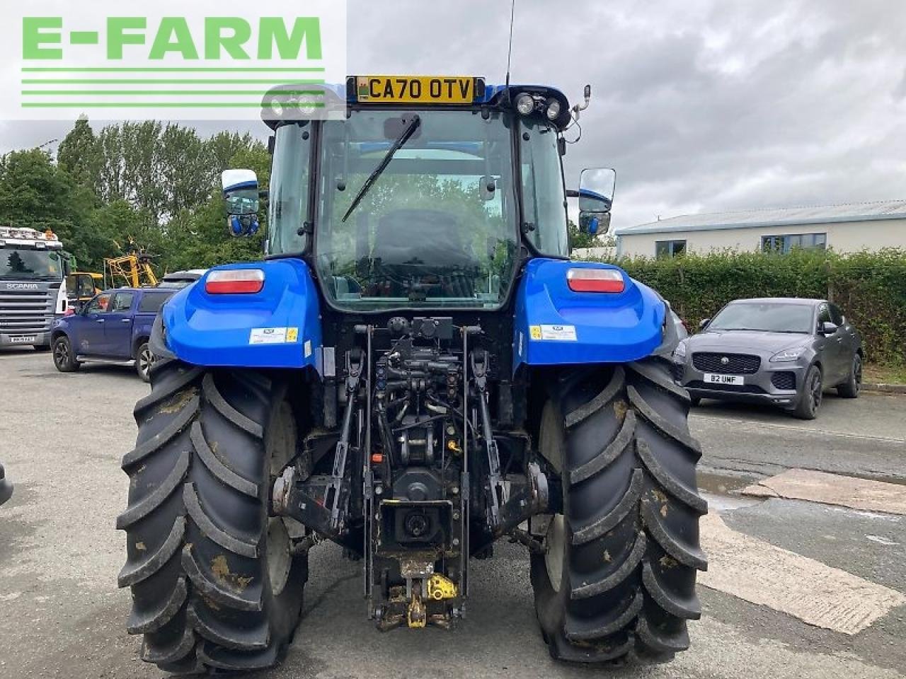 Traktor typu New Holland t5.120, Gebrauchtmaschine v SHREWSBURRY (Obrázok 7)