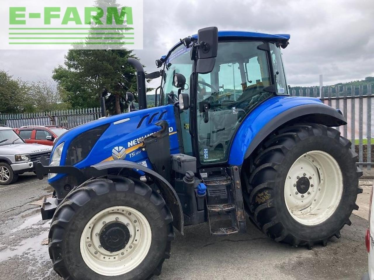 Traktor typu New Holland t5.120, Gebrauchtmaschine v SHREWSBURRY (Obrázok 10)