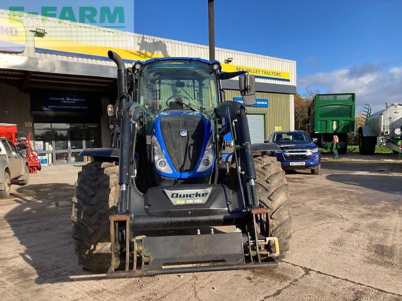 Traktor van het type New Holland t5.120, Gebrauchtmaschine in SHREWSBURRY (Foto 5)