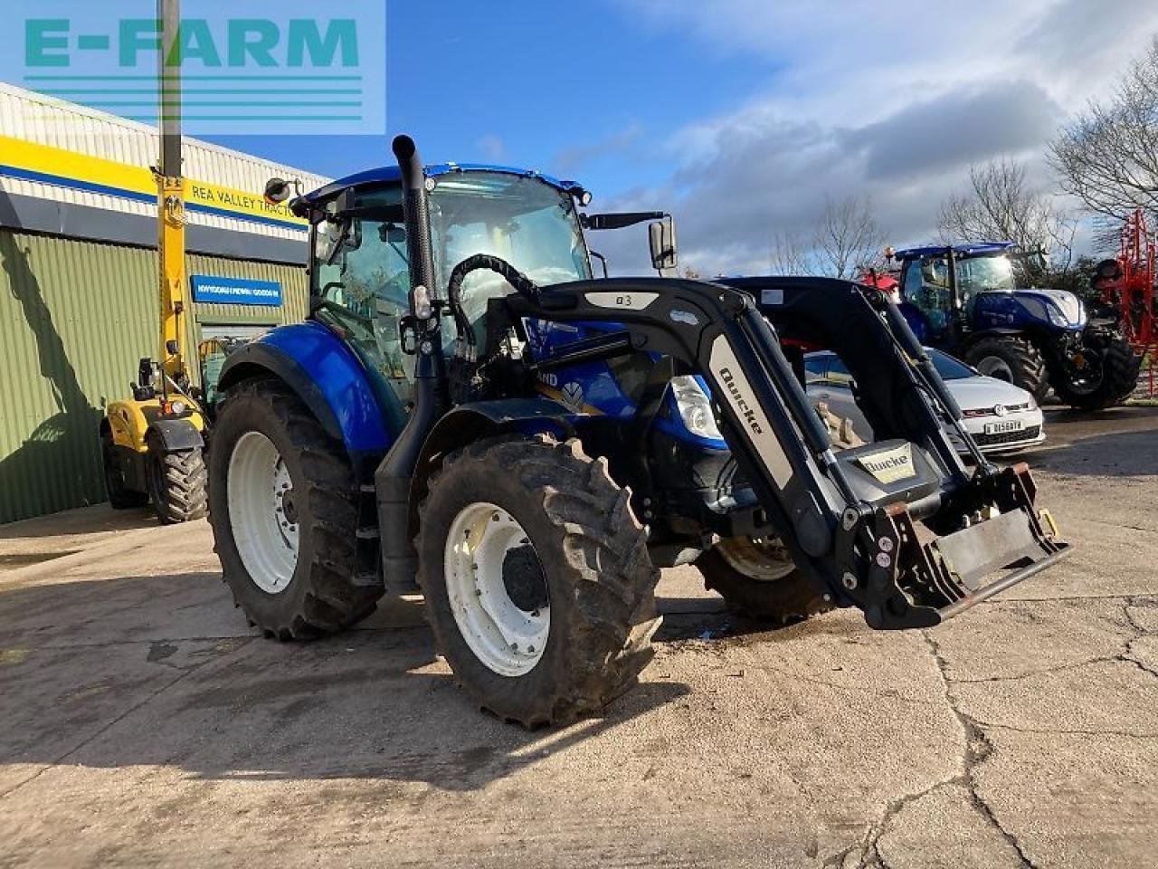 Traktor van het type New Holland t5.120, Gebrauchtmaschine in SHREWSBURRY (Foto 7)