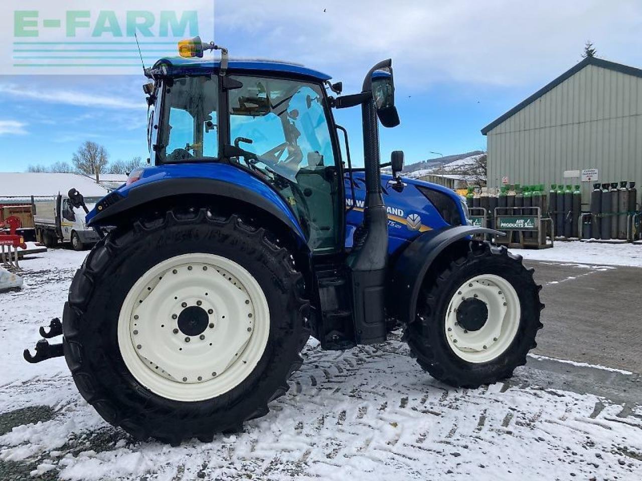 Traktor typu New Holland t5.120, Gebrauchtmaschine v SHREWSBURRY (Obrázek 5)