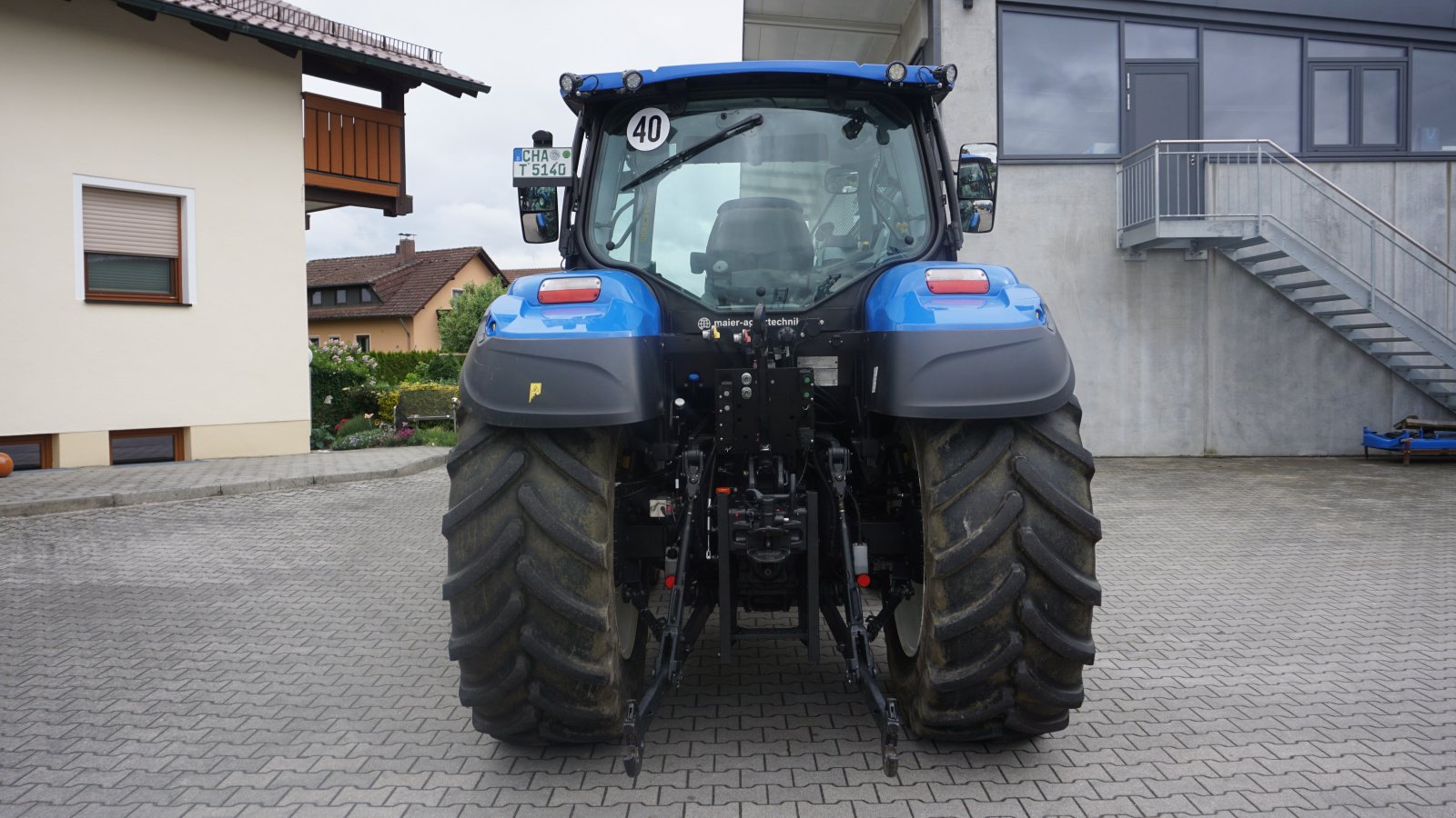 Traktor van het type New Holland T5.140 DC, Gebrauchtmaschine in Rötz (Foto 8)