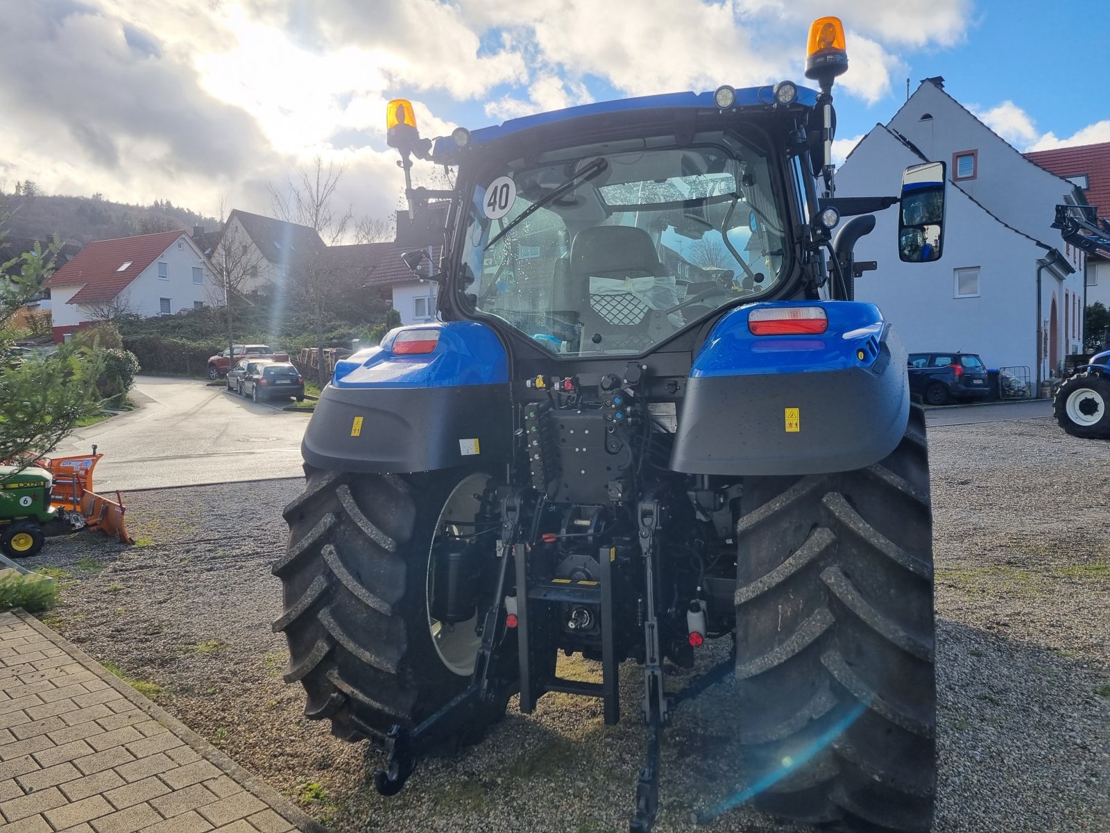 Traktor of the type New Holland T5.140DC, Neumaschine in Sölden (Picture 11)