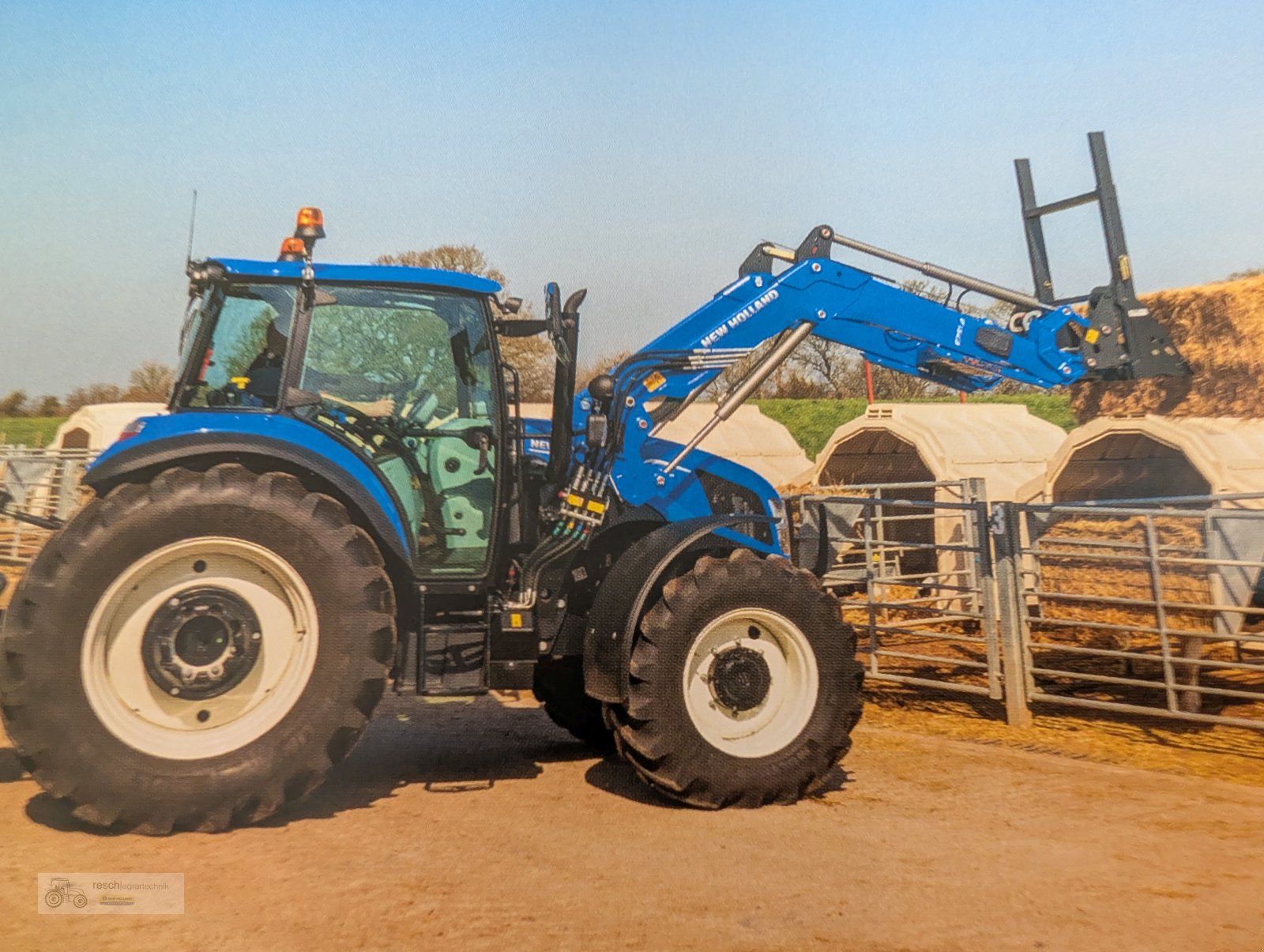 Traktor of the type New Holland T5.80, Gebrauchtmaschine in Wellheim (Picture 2)