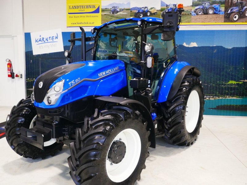 Traktor of the type New Holland T5.90 Dual Command, Gebrauchtmaschine in Villach (Picture 1)