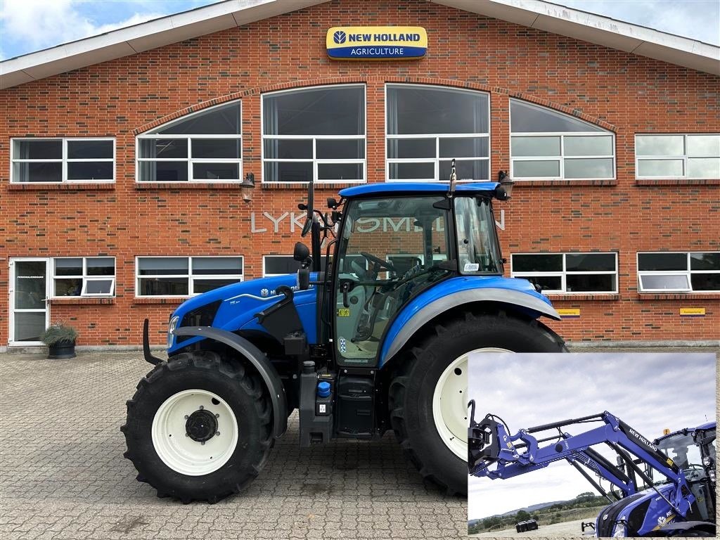 Traktor of the type New Holland T5.90 Kampagne incl. Stoll 530TL frontlæsser, Gebrauchtmaschine in Gjerlev J. (Picture 1)