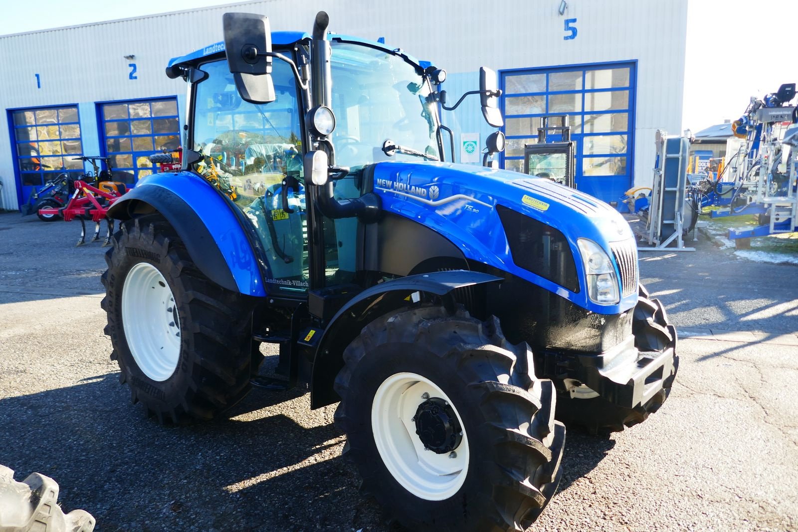 Traktor типа New Holland T5.90 Powershuttle, Gebrauchtmaschine в Villach (Фотография 3)