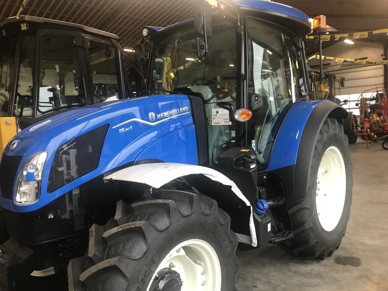 Traktor Türe ait New Holland T5.90 S PS ST5, Gebrauchtmaschine içinde Brønderslev (resim 1)