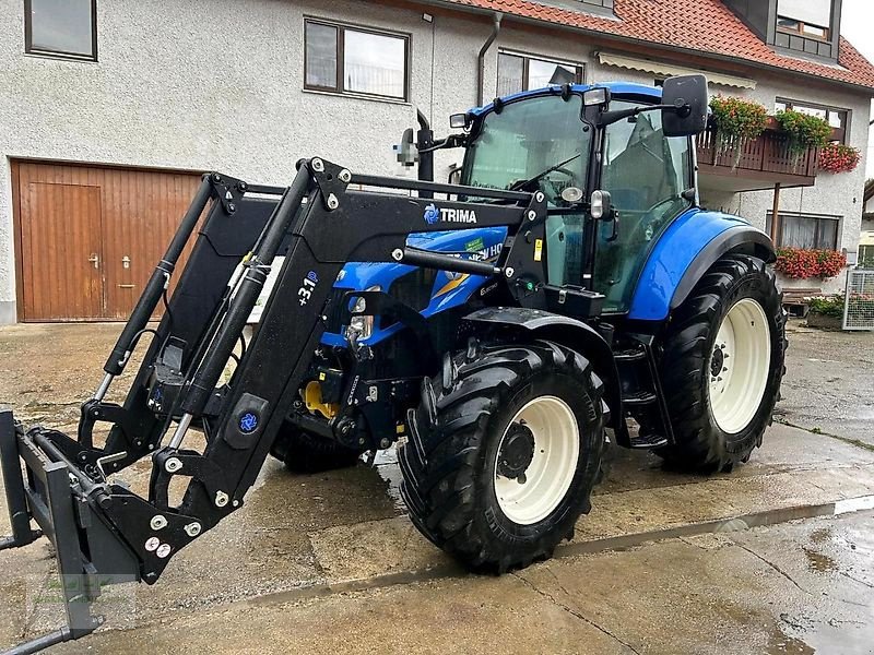 Traktor of the type New Holland T5.95/Frontlader/Frontzapfwelle/Druckluft/1450 Std., Gebrauchtmaschine in Gerstetten (Picture 1)