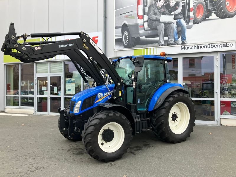 Traktor des Typs New Holland T5.95 INKL. FKH UND QUICKE X4S, Gebrauchtmaschine in Gefrees (Bild 1)