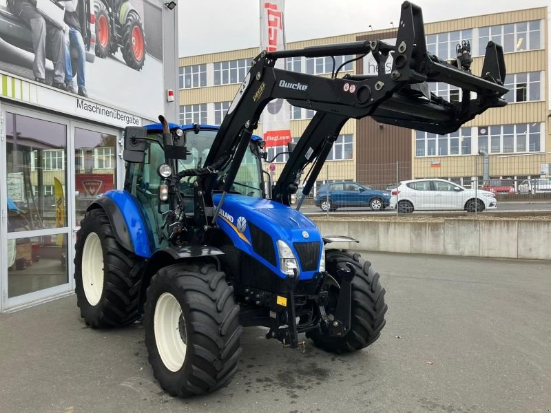 Traktor des Typs New Holland T5.95 INKL. FKH UND QUICKE X4S, Gebrauchtmaschine in Gefrees (Bild 4)