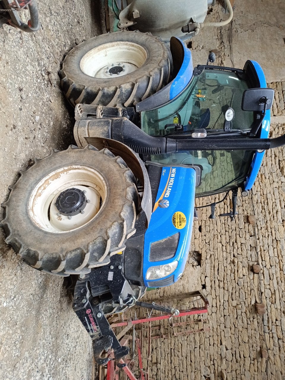 Traktor του τύπου New Holland T6 140 EC, Gebrauchtmaschine σε MANDRES-SUR-VAIR (Φωτογραφία 1)