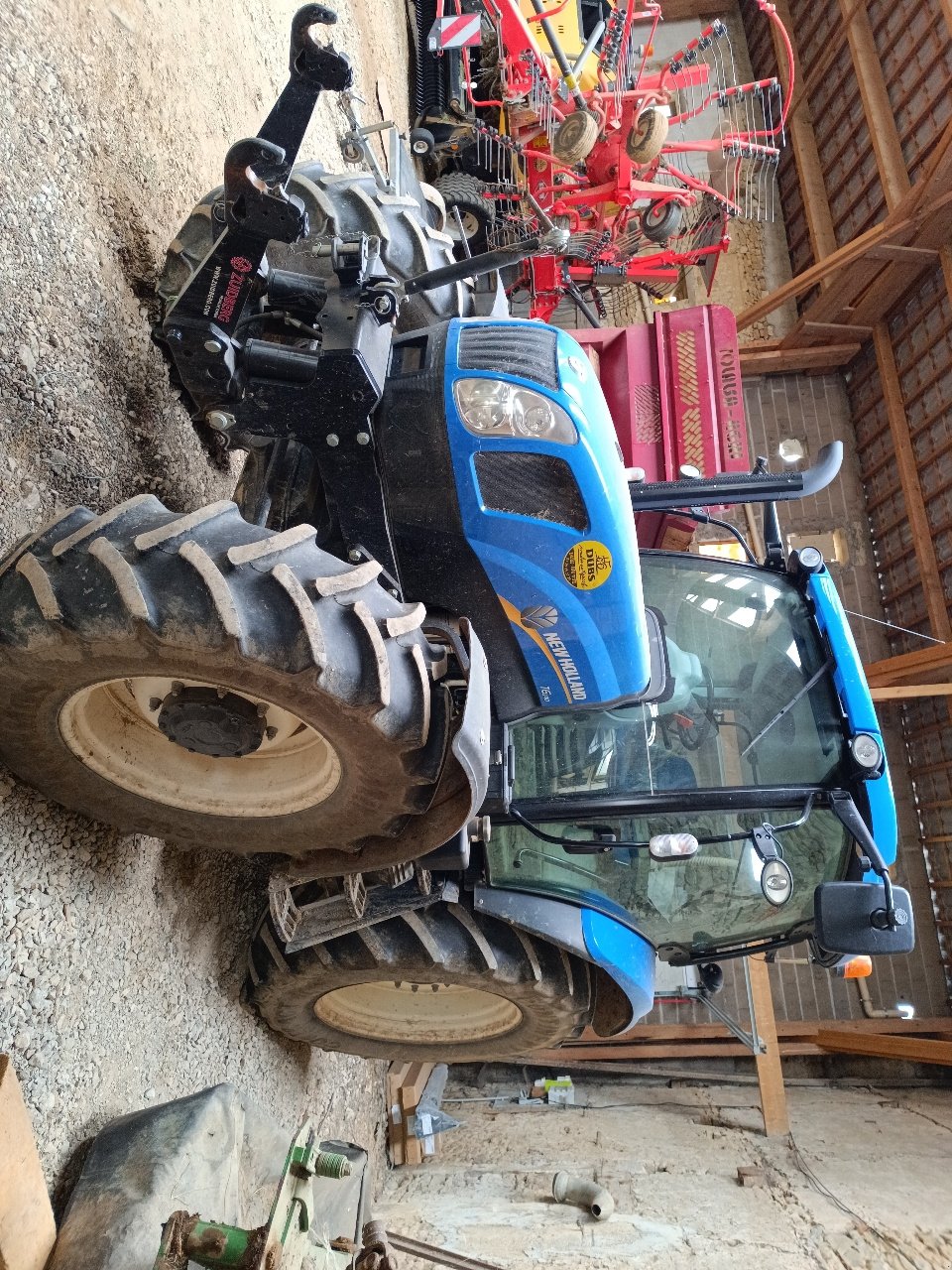 Traktor του τύπου New Holland T6 140 EC, Gebrauchtmaschine σε MANDRES-SUR-VAIR (Φωτογραφία 2)